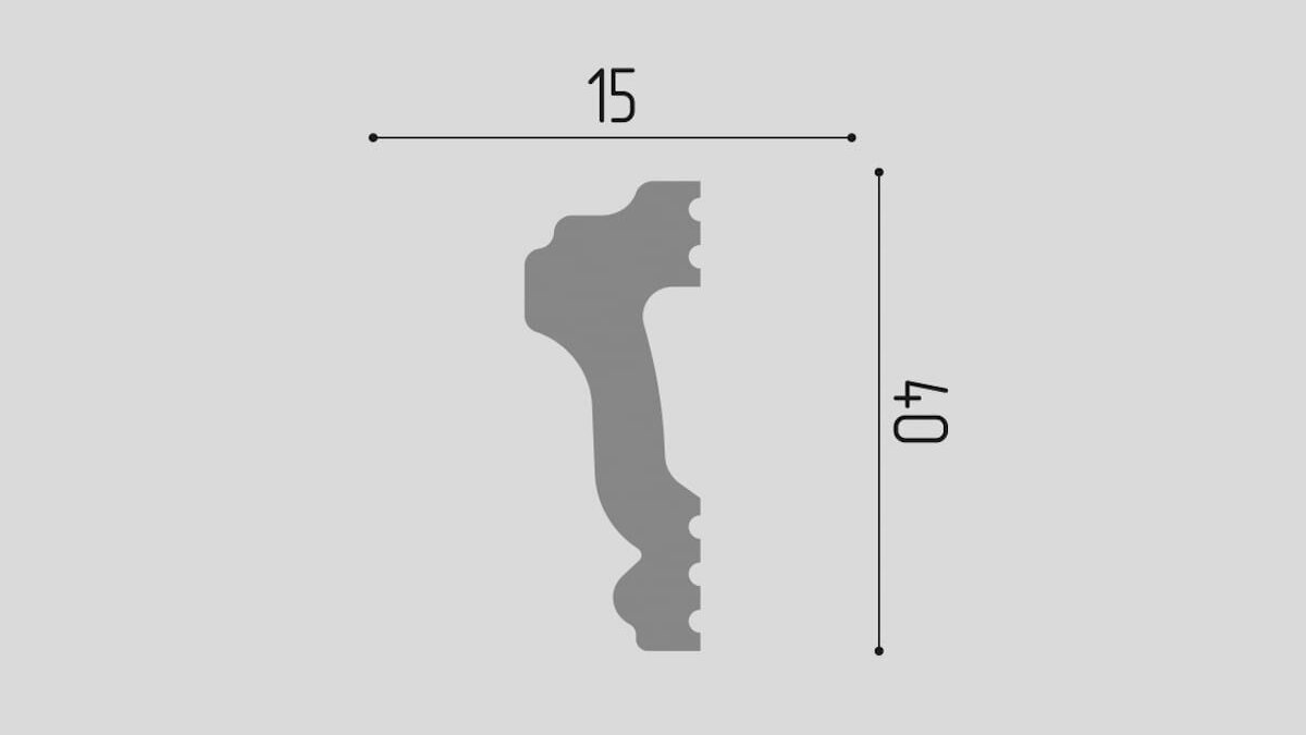 Молдинг Де-Багет M 40 - фотография № 3