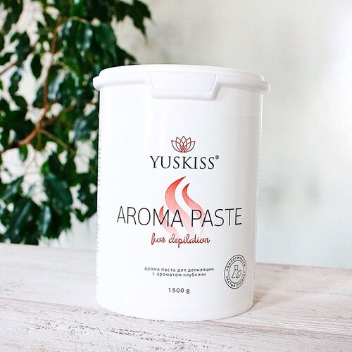 Арома-паста для шугаринга «Клубника» Мягкая (SOFT) YUSKISS, 1500 гр