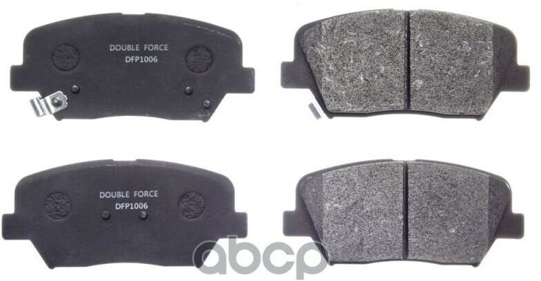 Колодки Тормозные Дисковые Double Force DOUBLE FORCE арт. DFP1006