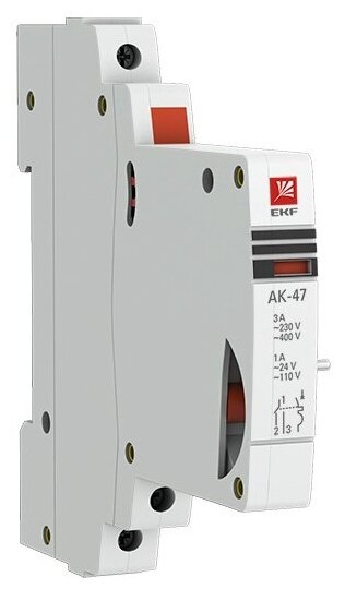 Дополнительное устройство (контакт) к модульным аппаратам EKF АК-47
