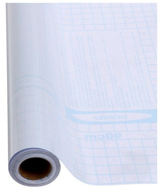 Calligrata Пленка самоклеящаяся 0,45х5 м, 50 мкм прозрачная 1 шт.