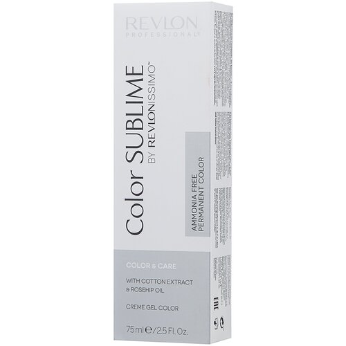 Revlon Professional Revlonissimo Color Sublime стойкая краска для волос, 6.66 темный блонд насыщенно-красный, 75 мл