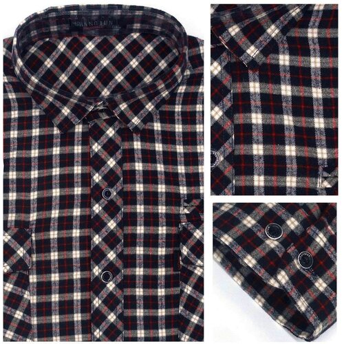 Рубашка , размер 7XL, мультиколор