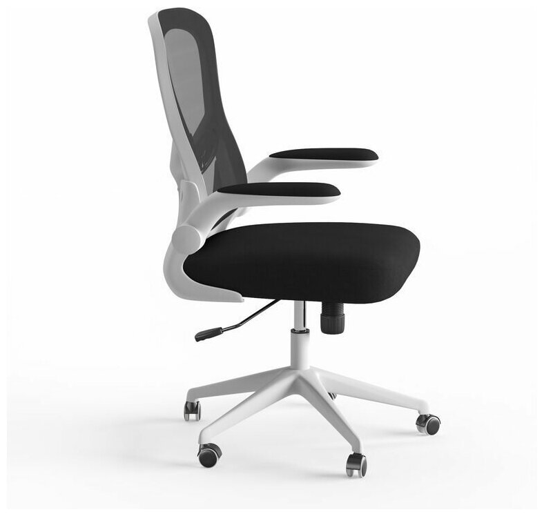 Кресло компьютерное HBADA ergonomic double-waisted waist computer chair HDNY163WM White