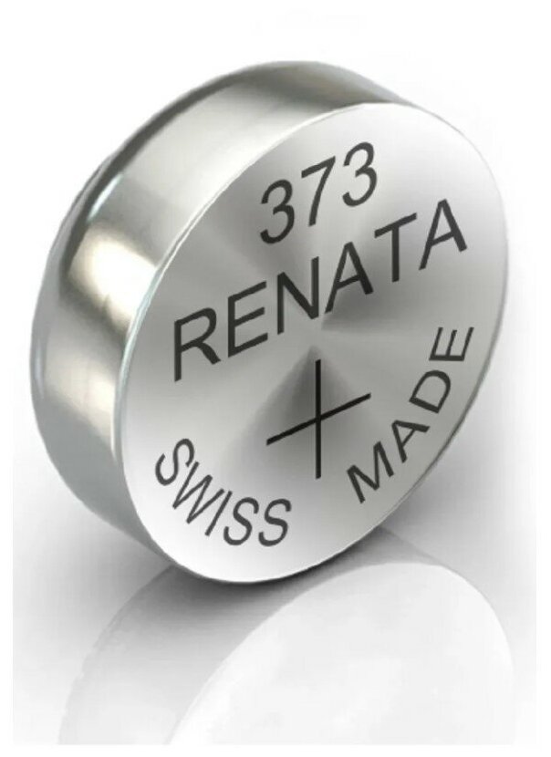 Батарейка Renata 373 (SR916SW) Silver Oxide 1.55V, 1 шт