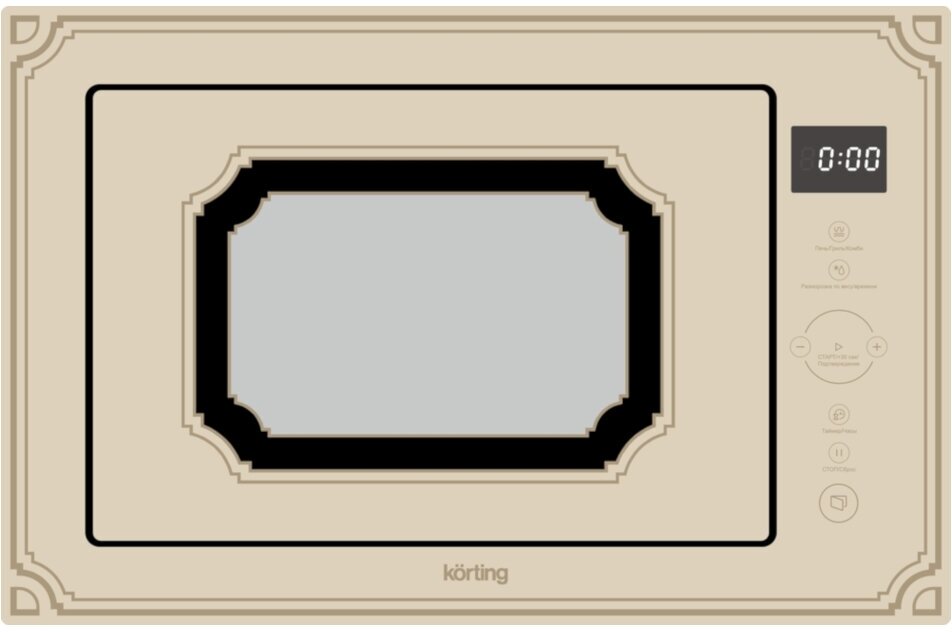 Встраиваемая микроволновая печь Korting KMI 825 RGB
