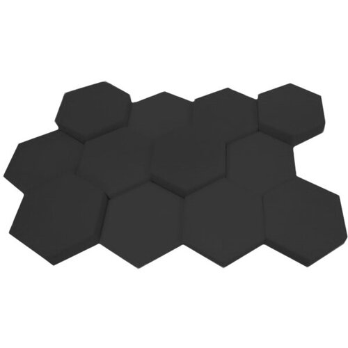Акустический поролон Hexagon Black