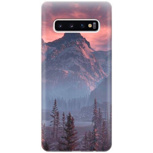 RE: PA Накладка Transparent для Samsung Galaxy S10 с принтом Лес, горы, зарево re pa накладка transparent для samsung galaxy m31s с принтом лес горы зарево