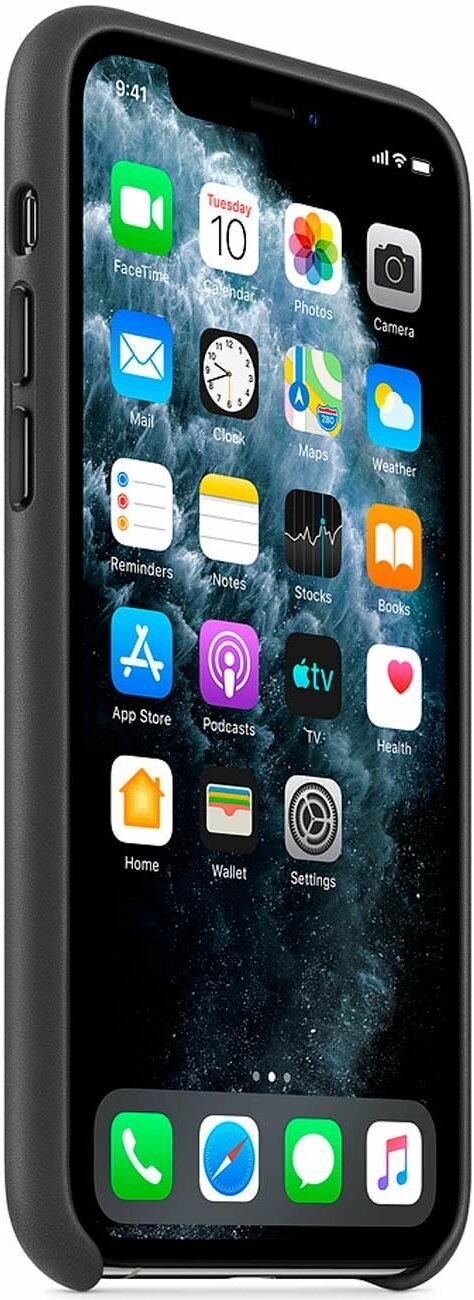 Чехол (клип-кейс) APPLE Leather Case, для Apple iPhone 11 Pro, желтый [mwya2zm/a] - фото №3