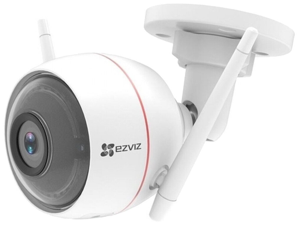 IP камера Ezviz C3W Husky Air 2.8mm - 2Мп - Wi-Fi - уличная цилиндрическая с двусторонней аудиосвязью и сиреной - ИК до 30м - microSD