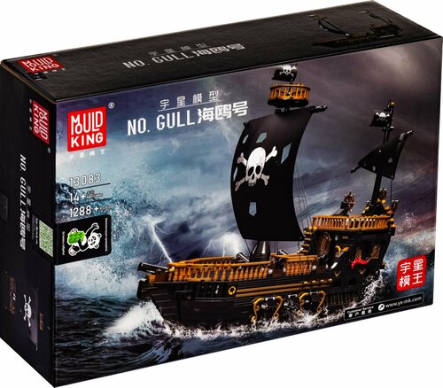 Конструктор пиратский корабль MOULD KING 13083 Pirates Seagull Ship