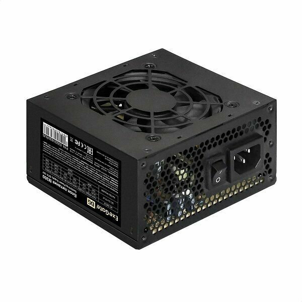 Блок питания 300W ExeGate M300 (SFX, 8cm fan, 24pin, (4+4)pin, PCI-E, 3xSATA, 2xIDE, black) EX221635RUS