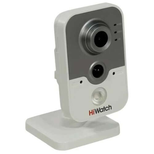 камера видеонаблюдения hiwatch ds i214w b 2 8 мм белый серый Камера видеонаблюдения HiWatch DS-I214W (2,8 мм) белый/серый