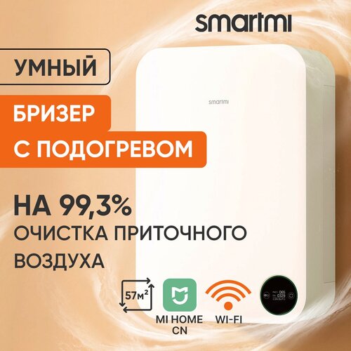 Бризер очиститель воздуха Smartmi XFXTDFR02ZM белый 3800000₽