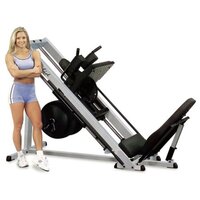 Body-Solid гакк-машина - жим ногами под углом 45 Body-Solid GLPH2100 на свободном весе