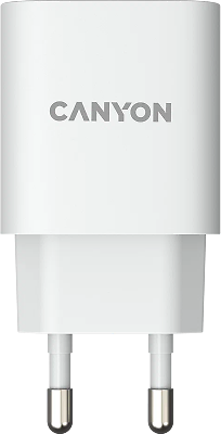 Зарядное устройство сетевое Canyon CNE-CHA20W02 PD 20Вт, USB-C, защита от КЗ, сверхтока, перегрева, перегрузки, белый - фото №20