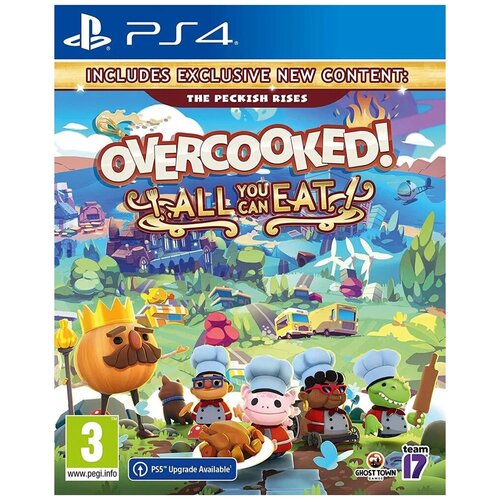 Игра Overcooked: All You Can Eat (PS4, русские субтитры)