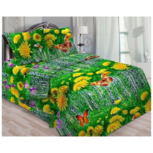 фото Постельное белье бязь солнечный лес 1,5 спальное ivselena