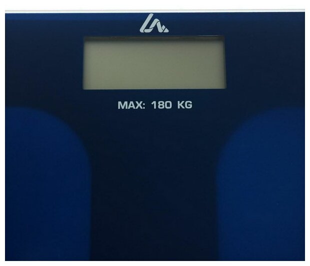 Весы напольные Luazon LVE-005 "Узор", электронные, до 180 кг, 2хAАА