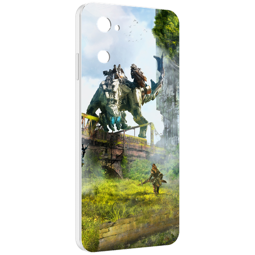 Чехол MyPads Horizon Zero Dawn для UleFone Note 12 / Note 12P задняя-панель-накладка-бампер чехол mypads horizon zero dawn для meizu note 8 задняя панель накладка бампер