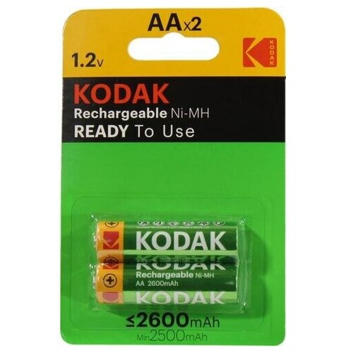 Аккумулятор Kodak CAT 30955080 батарейки aa hr6 аккумулятор ni mh 2600 mah 2 шт в компл aa 26 02