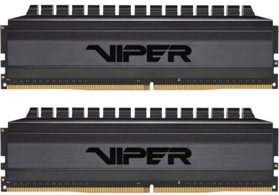 Оперативная память Patriot Memory DDR4 64Gb (2x32Gb) 3200MHz pc-25600 Viper Blackout (PVB464G320C6K)