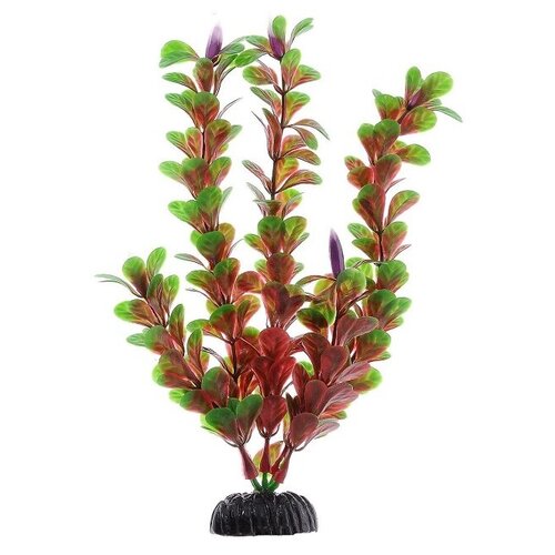 Растение для аквариума пластиковое Людвигия ползучая красная, BARBUS, Plant 022 (10 см)
