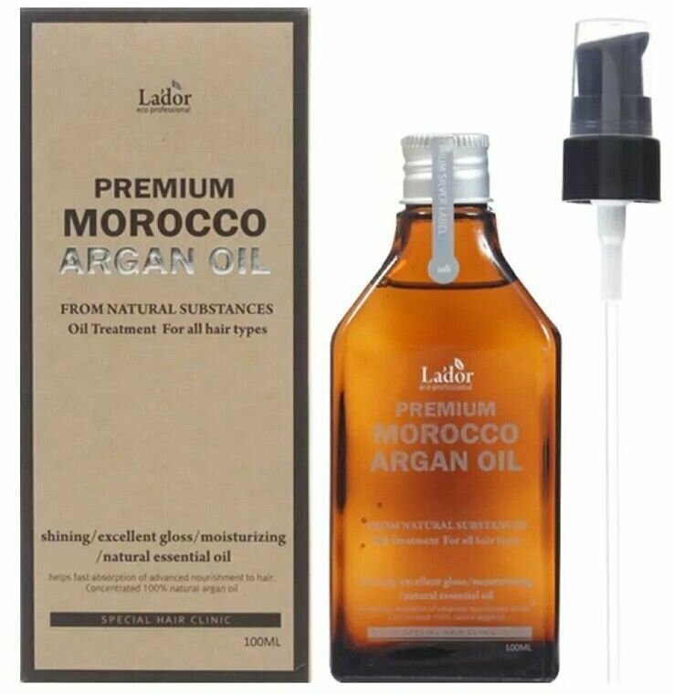 Марокканское аргановое масло для волос / Premium Morocco Argan Oil, 100 мл