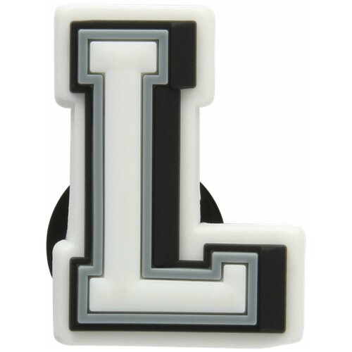 Джибитс Crocs Jibbitz Letter L Унисекс 10007005 onesize