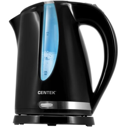 чайник centek ct 0040 black Чайник электрический Centek CT-0040 Black, 1,8 л, пластик