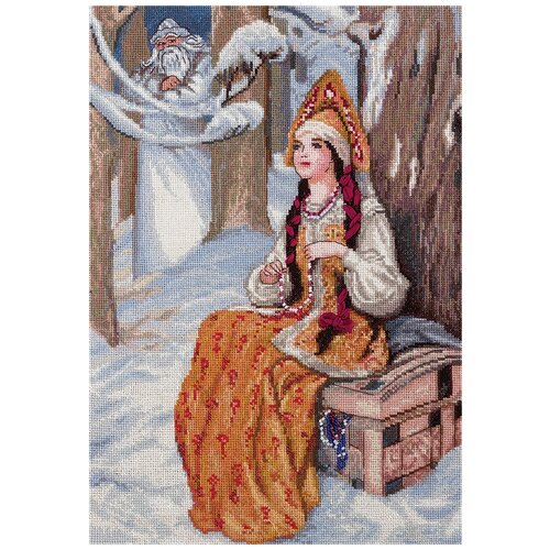 фото Набор для вышивания "золотая серия" vs-1537 ( вс-1537 ) "морозко" panna