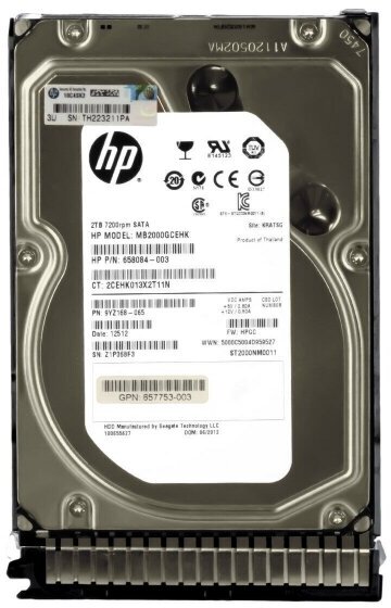 Жесткий диск HP 658102-001 2Tb 7200 SATAIII 3.5" HDD
