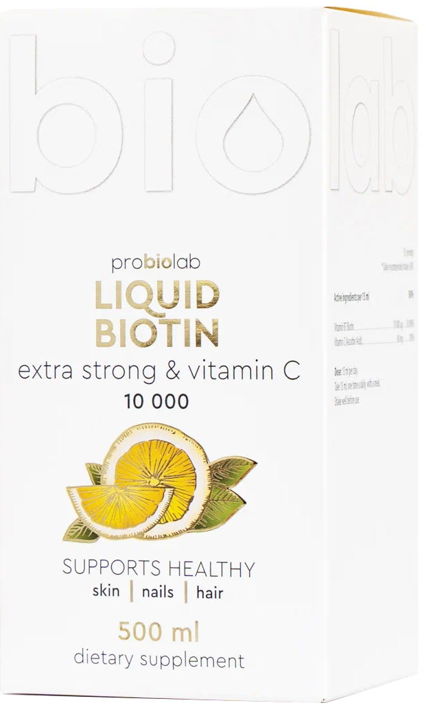 Probiolab Liquid Biotin фл, 500 мл, апельсин