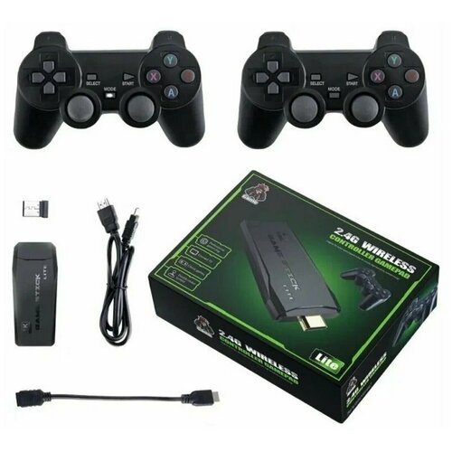 Портативная игровая приставка Game Stick Lite 64 GB с двумя джойстиками и играми 279000₽
