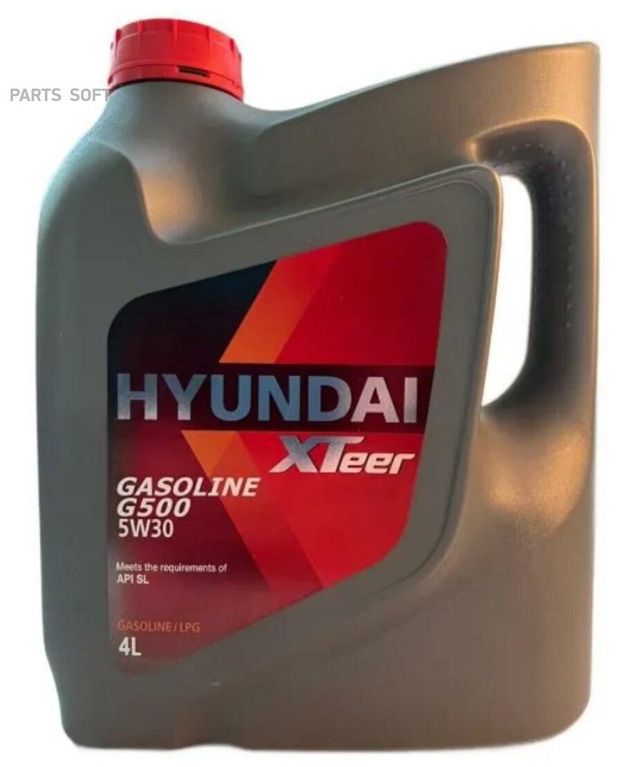 HYUNDAI XTeer Масло Моторное Gasoline G500 5w30 Sl 4 Л