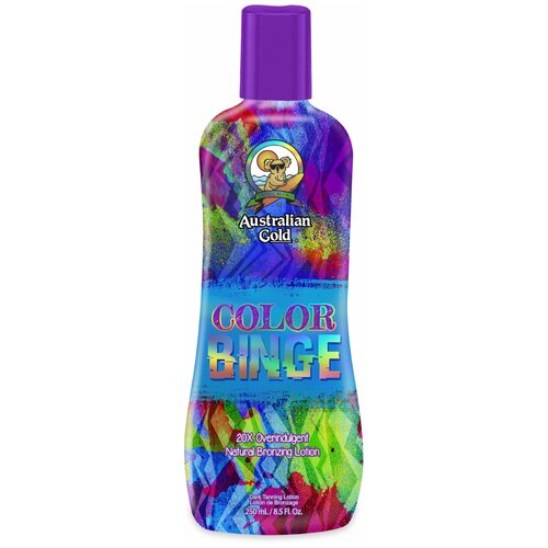 Крем для загара Australian Gold Color Binge (250 мл) 20 бронзаторов мгновенного действия
