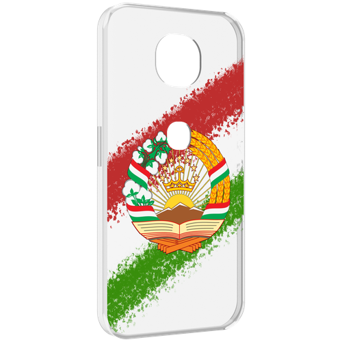 Чехол MyPads герб флаг Таджикистана для Motorola Moto G5S (XT1799-2) задняя-панель-накладка-бампер