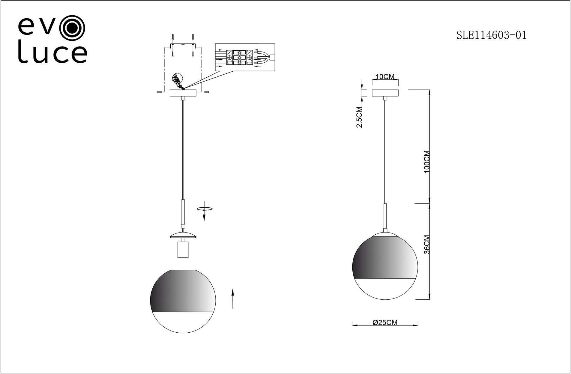 Светильник BOFFI Evoluce SLE114603-01 - фото №2
