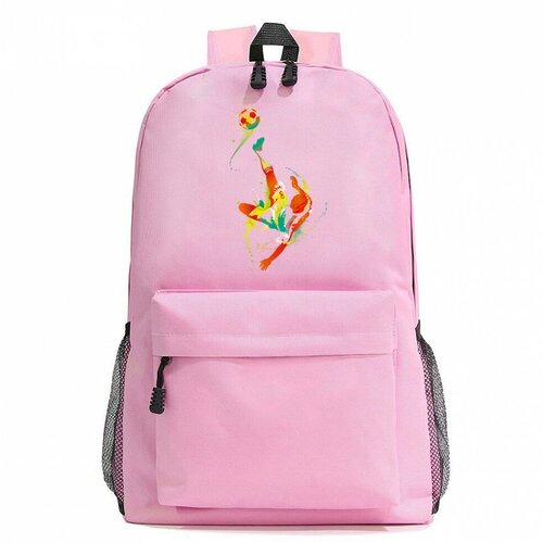 Рюкзак Футбол розовый №5 рюкзак ручка для переноски brauberg корал 15 л розовый