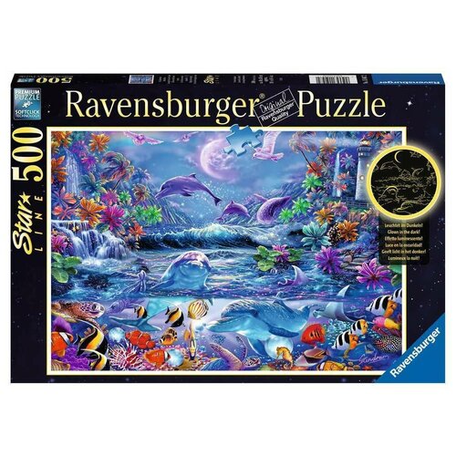 Пазл флуоресцентный Ravensburger 500 деталей: В магии лунного света