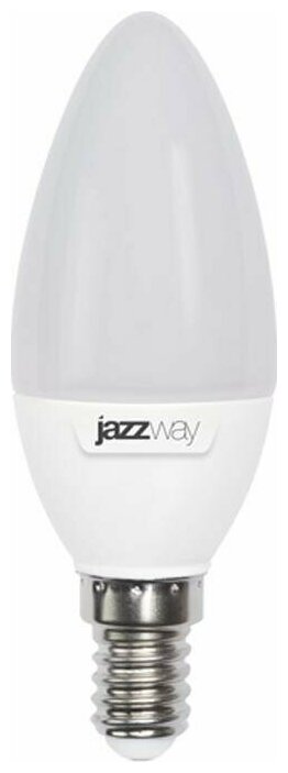 Светодиодная лампа JazzWay PLED Super Power 7W эквивалент 60W 3000K 560Лм E14 свеча (комплект из 3 шт)