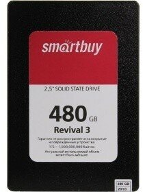 Smart buy накопитель Smartbuy SSD 480Gb Revival 3 SB480GB-RVVL3-25SAT3