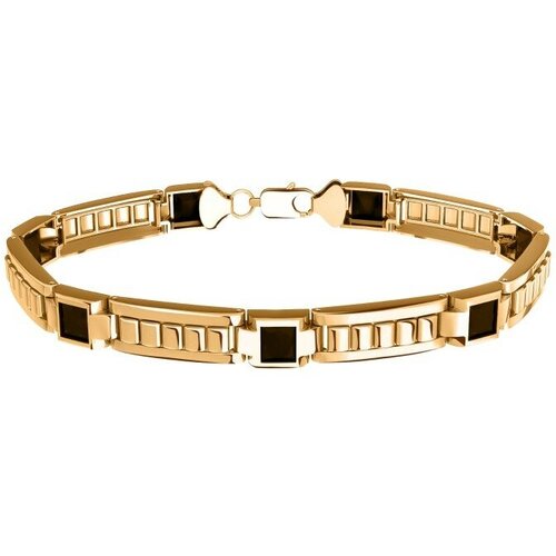 фото Браслет sanis, красное золото, 585 проба, фианит, длина 20 см. санис