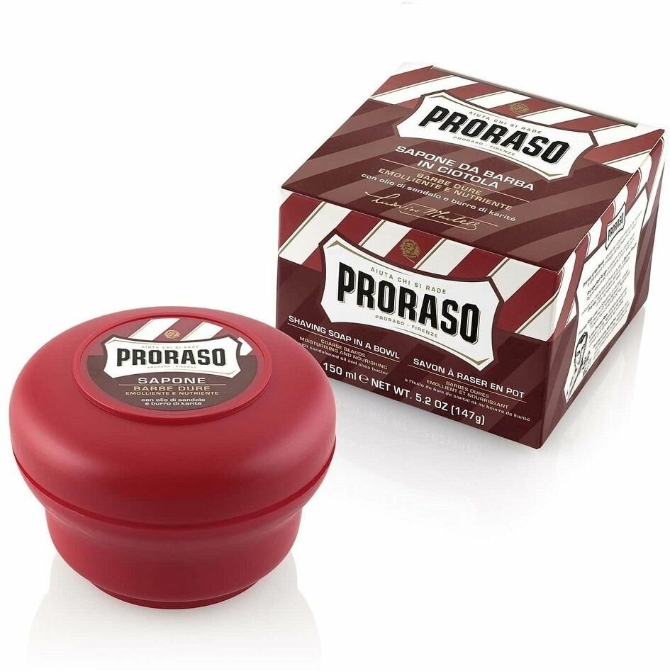 Proraso Мыло для бритья питательное 150 мл (Proraso, ) - фото №5