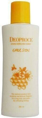 DEOPROCE HYDRO ENRICHED HONEY EMULSION Эмульсия для лица с мёдом 380мл