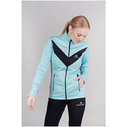 Женская лыжная беговая куртка Nordski Base (42/XS, mint)