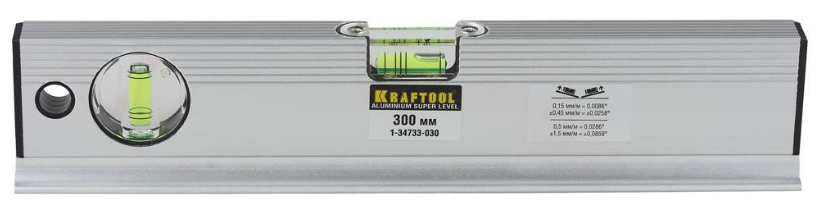 Уровень брусковый 2 глаз. Kraftool 1-34733-030