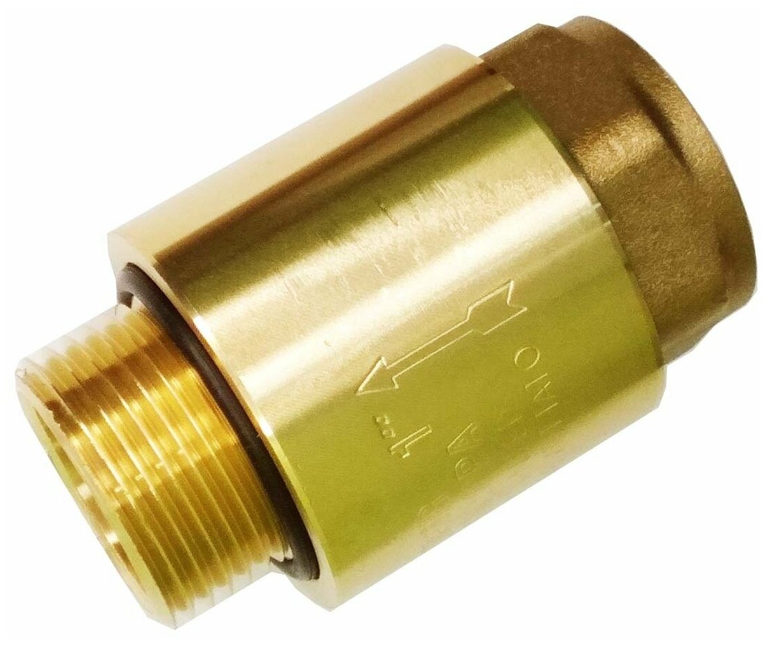 Обратный клапан с металлическим седлом 1" вн/нар VIEIR для скважины / насоса / компрессора / водопровода