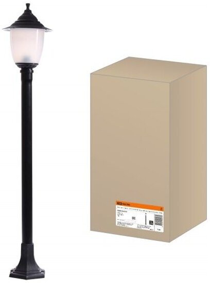 Уличный фонарный столб Tdm Electric Прага Эл-11-73-125 60 Вт Е27 на стойке h-1.25 м черный SQ0330-0519