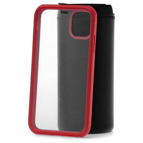 фото Чехол на айфон 11 kruche flexible side frame red кruче